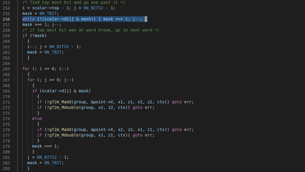 Nonce bits leakage
            in OpenSSL 0.9.8o